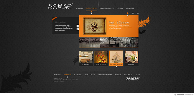 土耳其AjansPaprika網(wǎng)頁作品 界面設(shè)計(jì)的藝術(shù)與創(chuàng)新